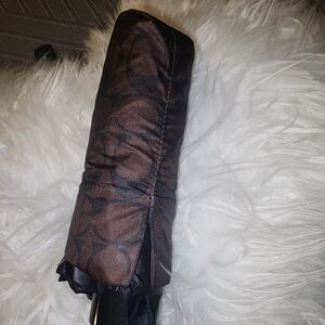 Coach Black Umbrella